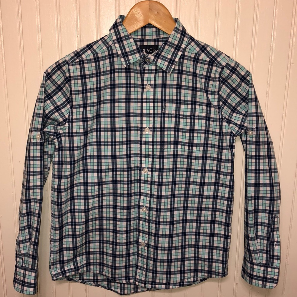 The Children’s Place Dupplin Check Button Down